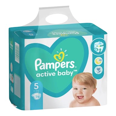 Pampers Active Baby Бр.5 Бебешки пелени 11-16кг 78/1