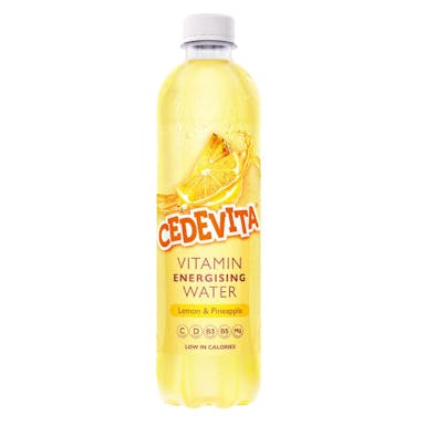 Cedevita Vitamin Water Energizing Витаминска вода со вкус на лимон и ананас 500мл