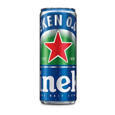 Heineken 0.0% Безалкохолно пиво (лименка) 330мл